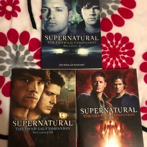 Supernatural Companion Books Season 2, 3 & 5